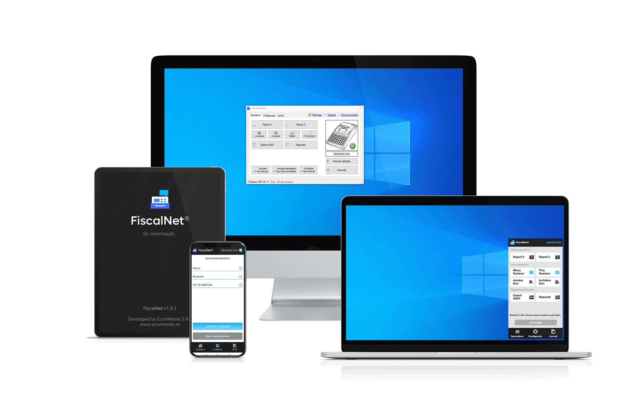 phone and tablet with control interface